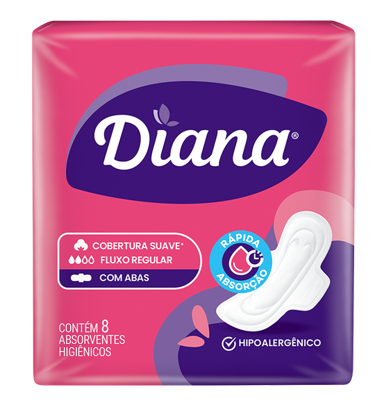 ABS DIANA COB SUAVE C/ABAS 8UN - R$2.12 - CX/60 - 7896914000266