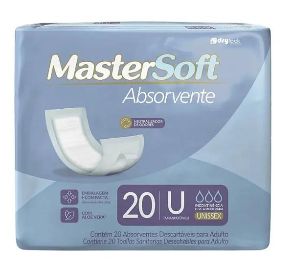 ABS GERIATRICO MASTERSOFT TAM UNICO 20UND - R$13.95 - FD/10 - 7898193070558