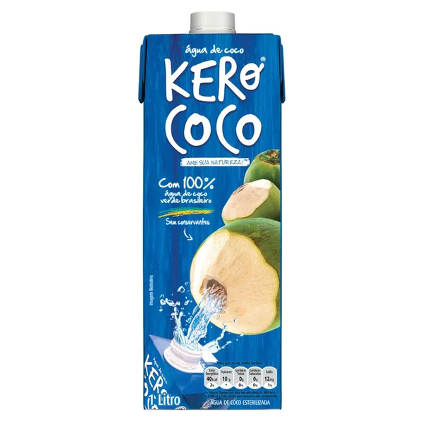 AGUA DE COCO KERO COCO TP 1L - R$9.49 - CX/12 - 0000000005051