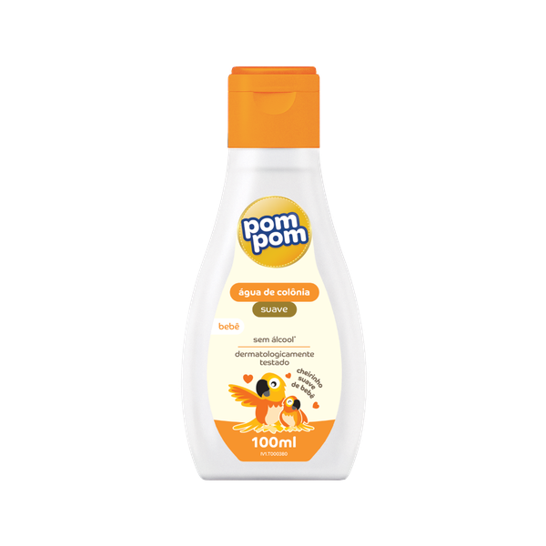 AGUA DE COLONIA POM POM 100ML  - R$8.83 - CX/12 - 7896012800867