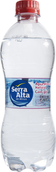 AGUA MINERAL SERRA ALTA C/G 510ML - R$1.32 - FD/12 - 7899767267831