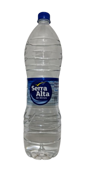 AGUA MINERAL SERRA ALTA S/G 1,5L - R$2.00 - FD/06 - 7899767267787