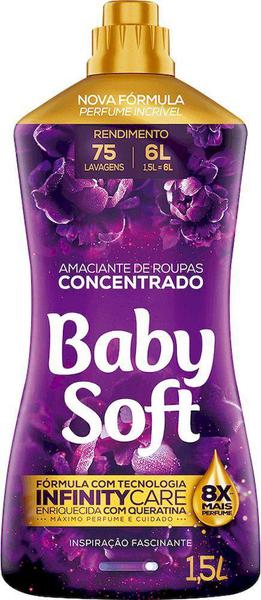 AMAC ROUPAS BABY SOFT CONC INSPIRACAO FASCINAT1,5L - R$10.79 - CX/06 - 7896075912637