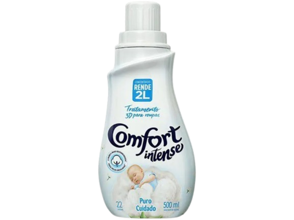 AMAC ROUPAS COMFORT CONC INTENSE PURO CUID 500ML - R$10.69 - CX/12 - 7891150039001