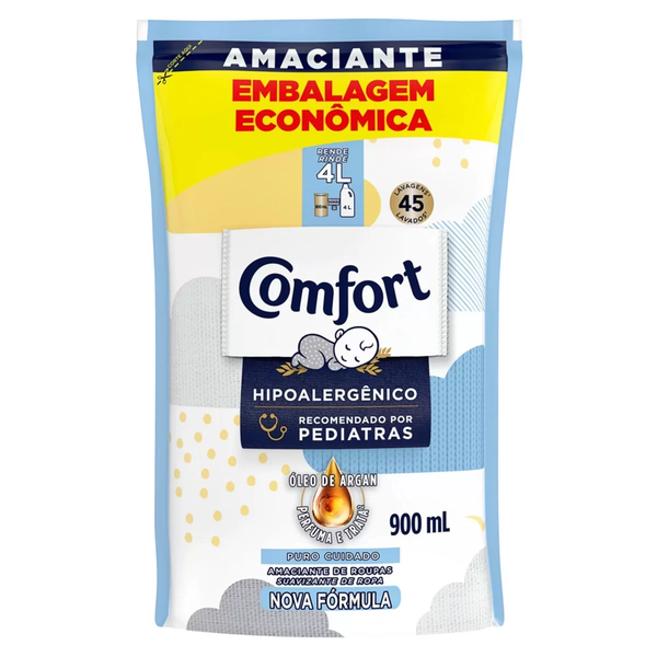 AMAC ROUPAS COMFORT INTENSE PURO CUIDADO 900ML - R$14.00 - CX/12 - 7891150054561