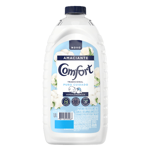 AMAC ROUPAS COMFORT TRAD PURO CUIDADO 1,8L - R$17.50 - CX/06 - 7891150070967