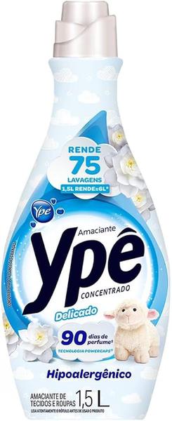 AMAC ROUPAS YPE CONC DELICADO 1,5L - R$18.94 - CX/09 - 7896098901571