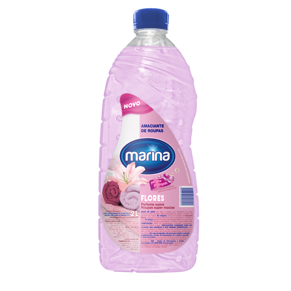 AMAC ROUPAS MARINA FLORES ROSA 2L - R$4.96 - CX/06 - 7896569100021