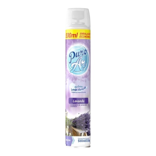 AROMAT PURO AR LAVANDA 500ML - R$9.10 - CX/12 - 7899674042415