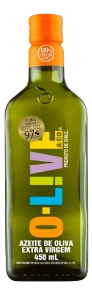 AZEITE EXTRA VIRGEM CHIL O-LIVE 450ML - R$25.99 - CX/12 - 7804622380587
