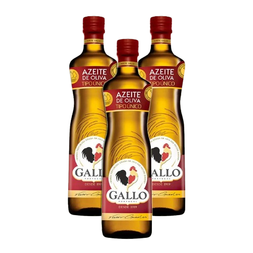 AZEITE TIPO UNICO GALLO VD 500ML - R$24.90 - CX/20 - 5601252106097