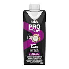 BEB LACTEA ITALAC WHEY PRO PLAY BATATA/COCO 250ML - R$3.99 - CX/12 - 7898080643070