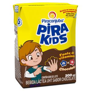 BEBIDA LACTEA PIRAKIDS CHOCOLATE 200ML - R$0.89 - CX/27 - 7898215151807