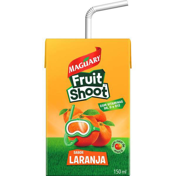 BEBIDA MISTA FRUIT SHOOT MAGUARY LARANJA 150ML - R$1.10 - CX/27 - 7896000597267