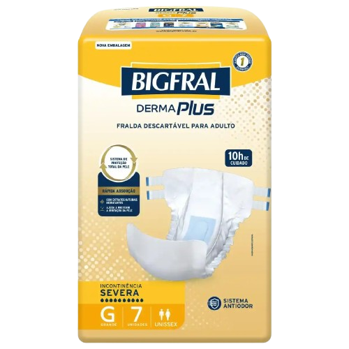 BIGFRAL DERMA PLUS GD 8X7UN RL - R$22.68 - FD/08 - 7896012880180