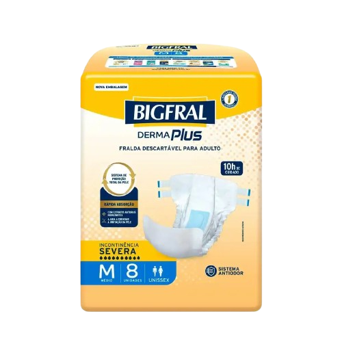BIGFRAL DERMA PLUS MD 8X8UN RL - R$22.68 - FD/08 - 7896012880173