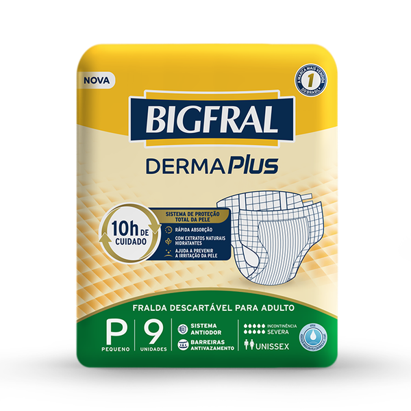 BIGFRAL DERMA PLUS PQ 8X9UN RL - R$22.68 - FD/08 - 7896012880166