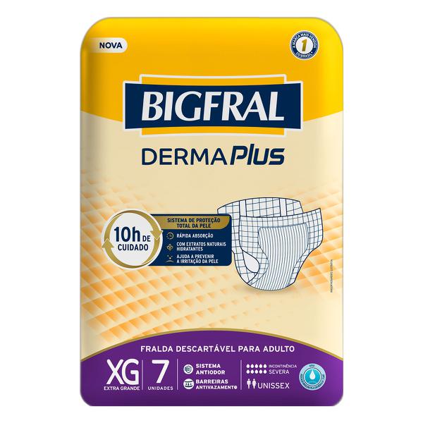 BIGFRAL DERMA PLUS XG 8X7UN RL - R$22.68 - FD/08 - 7896012880197