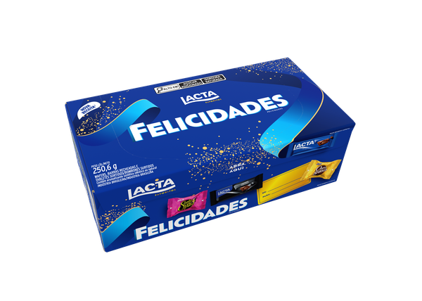 BOMBOM LACTA FAVORITOS 250,6G - R$11.98 - CX/30 - 0000000006873