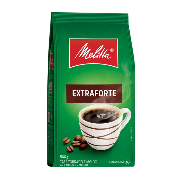 CAFE MELITTA EXTRA FORTE POUCH 500G - R$23.70 - CX/10 - 7891021005067