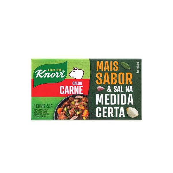 CALDO KNORR CARNE 57G DISPLAY - R$1.80 - DP/10 - 7891150012301