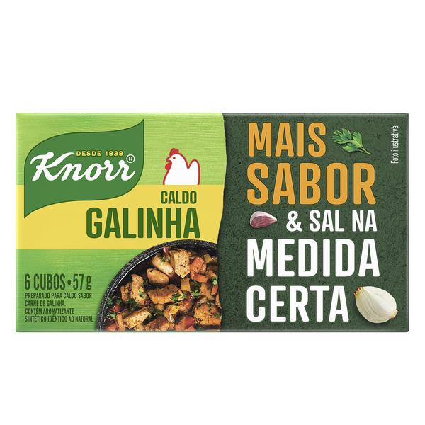 CALDO KNORR GALINHA 57G DISPLAY - R$1.80 - DP/10 - 7894000077475