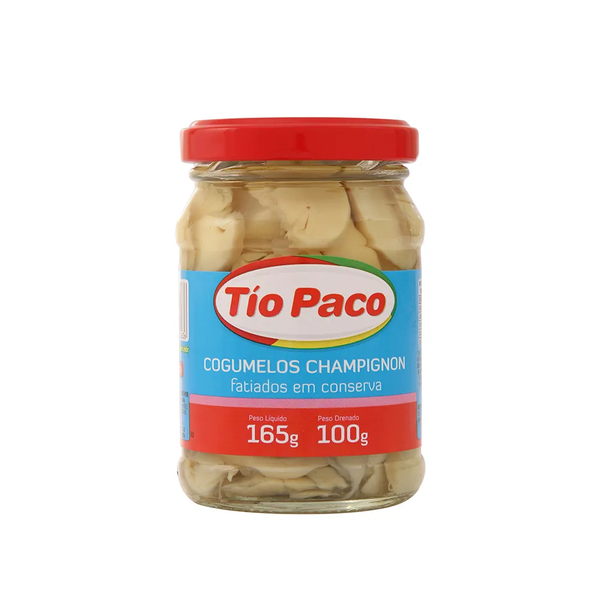 COGUMELO TIO PACO FATIADO ABRE FACIL 100G - R$7.90 - CX/24 - 7898174850636