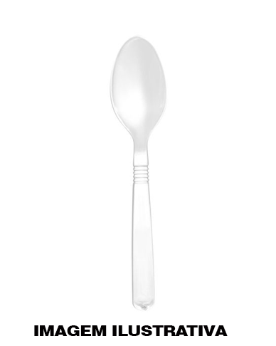 COLHER DESCARTAVEL BOMPACK FORTE BRANCA C/30UN - R$6.39 - CX/10 - 7898403344660
