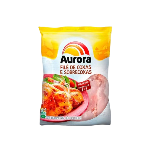 COXA E SOBRECOXA FRANGO DESOSSADA AURORA IQF 1KG - R$10.80 - CX/10 - 7891164016715