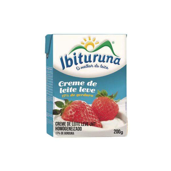 CREME DE LEITE IBITURUNA TP 200G - R$2.49 - CX/27 - 7896401600689