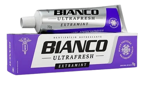 CREME DENT BIANCO ULTRAFRESH EXTRAMINT 70G - R$1.55 - CX/72 - 7897534860629
