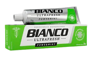 CREME DENT BIANCO ULTRAFRESH POWERMINT 70G - R$1.55 - CX/72 - 7897534860612