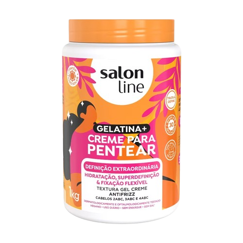 CREME PENTEAR SALONLINE GELATIDEF EXTRAODINARIA 1K - R$31.46 - CX/6 - 7908458322473