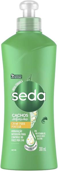 CREME PENTEAR SEDA CACHOS DEFINIDOS 300ML - R$8.22 - CX/12 - 7891037000322