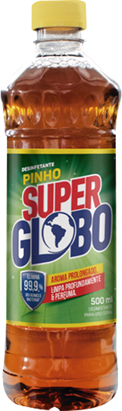 DESINF PINHO SUPER GLOBO ORIGINAL 500ML - R$2.59 - CX/12 - 7898083661484