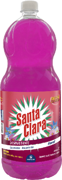 DESINF SANTA CLARA FLORAL 2L - R$4.19 - CX/08 - 7898915457445