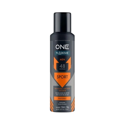 DESOD ABOVE AERO ONE SPORT MEN 150ML - R$6.00 - CX/12 - 7899674034267
