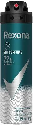 DESOD REXONA AERO S/PERFUME MEN 150ML - R$11.49 - CX/12 - 7891150055872