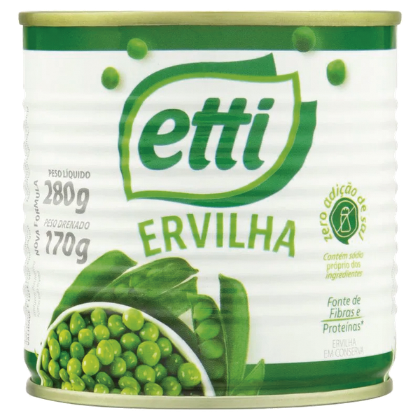 ERVILHA ETTI LATA 170G - R$2.43 - CX/24 - 7898930142128