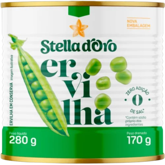 ERVILHA STELLA DORO LT 170G - R$2.29 - CX/24 - 7898902299379