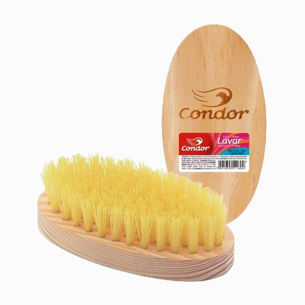 ESCOVA ROUPA CONDOR MADEIRA REF.16 - R$1.96 - CX/36 - 7891055111604