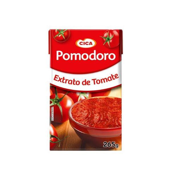 EXTRATO DE TOMATE POMODORO 265G - R$1.99 - CX/27 - 7896036001219