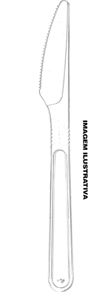 FACA DESCARTAVEL BOMPACK FORTE CRISTAL C/30UN - R$6.39 - CX/10 - 7898403344639