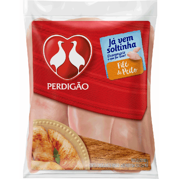 FILE DE PEITO DE FRANGO PERDIGAO IQF 800G - R$16.00 - CX/10 - 7891515430115