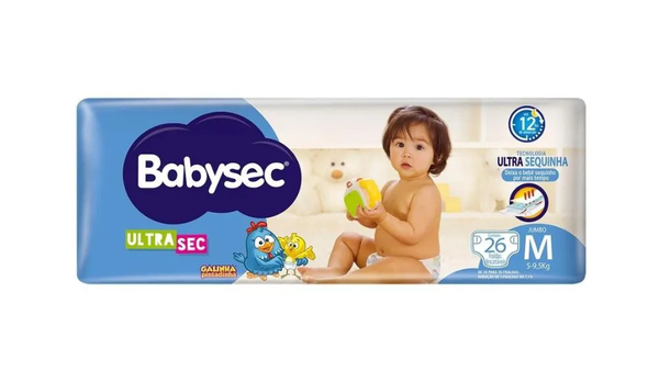 FRALDA DESC BABYSEC ULTRA JUMBO M 26UN - R$22.68 - FD/08 - 7896061995033
