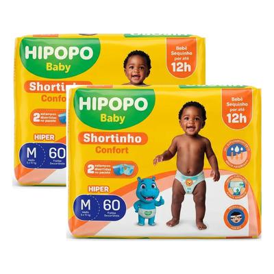 FRALDA DESC HIPER HIPOPO PANTS CONFORT M 60UN - R$44.59 - FD/04 - 7899700804062