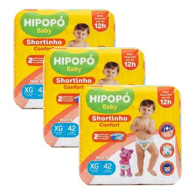 FRALDA DESC HIPER HIPOPO PANTS CONFORT XG 42UN - R$44.59 - FD/04 - 7899700804123