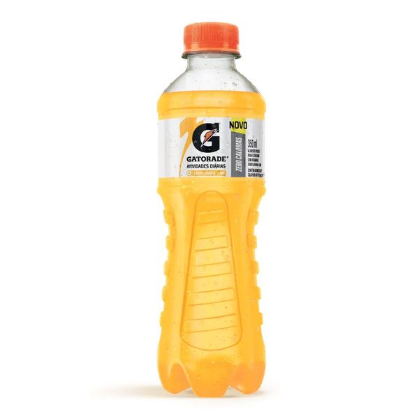 GATORADE ZERO CALORIAS LARANJA 350ML - R$3.25 - CX/12 - 7892840820671