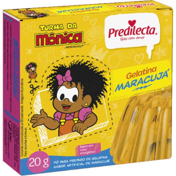 GELATINA PREDILECTA MARACUJA 20G - R$1.19 - CX/36 - 7896292312142