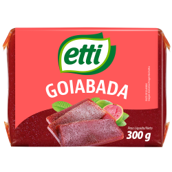 GOIABADA ETTI BLOCO 300G - R$3.30 - CX/36 - 7898930142616